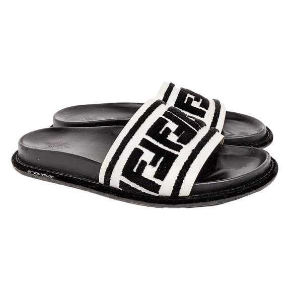 Fendi slides womens sale Clearance